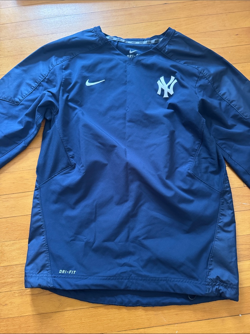 Nike NY Yankees Dri-FIT Pullover Jacket - Navy Blue
